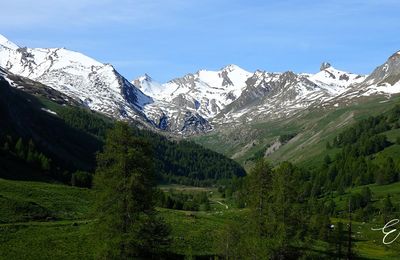 Le lac de L'Oronaye