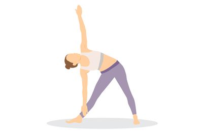 Séance équilibrante autour de utthita parsva trikonasana (triangle en étirement latéral)