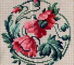 Ronde de coquelicots.