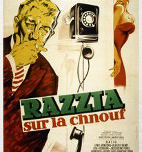 RAZZIA SUR LA CHNOUF - BOX OFFICE JEAN GABIN 1955