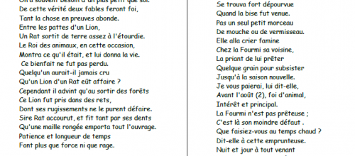 Le corbeau et le renard