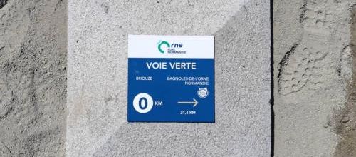2021 = année  Voie Verte Briouze - Bagnoles 