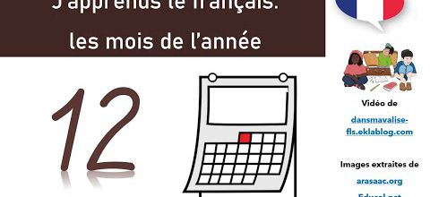 Les 12 mois de l'année