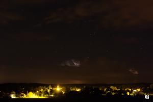 Des orages au lointain