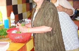Dans la cuisine
