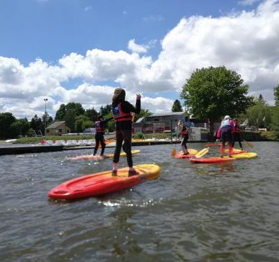 Séances de paddle pour les CM