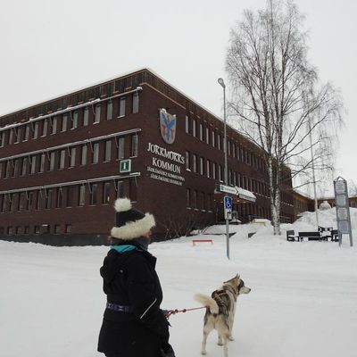 A destination du Cercle polaire.