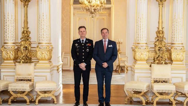 Audience du Directeur général de la Police, Pascal Peters