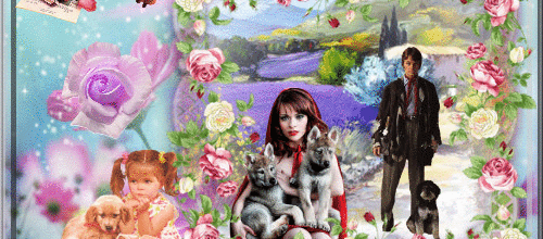 FLEURS CHANTEUR ANIMAUX