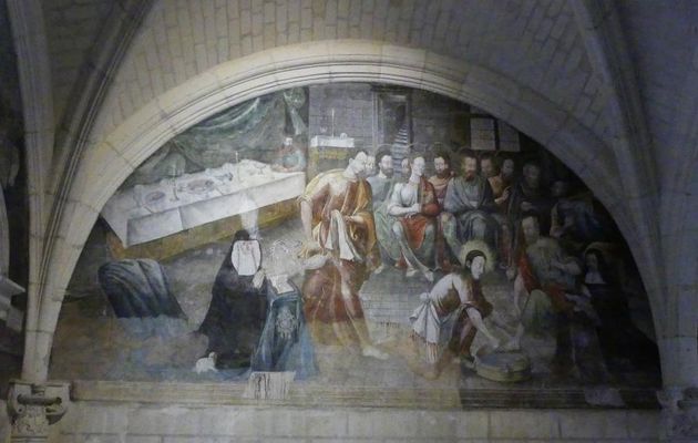ABBAYE  ROYALE  DE  FONTEVRAUD - SALLE  CAPITULAIRE  ET CUISINE