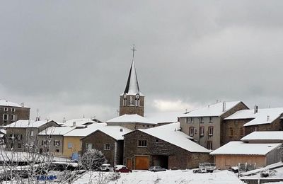 La neige..