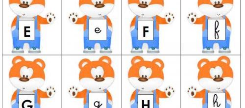 Les ours alphabétiques (jeu de cartes sur les correspondances)
