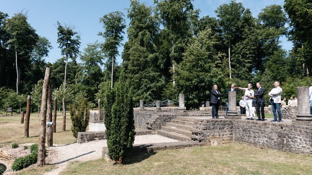 Musée « Ausgriewermusée » et des vestiges de la villa gallo-romaine de Goeblange