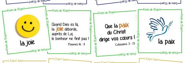 Cartes pour parler de l'Esprit Saint