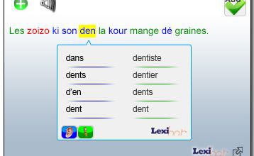 Lexibar : le vérificateur d'orthographe (mise à jour)