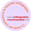 La nouvelle orthographe
