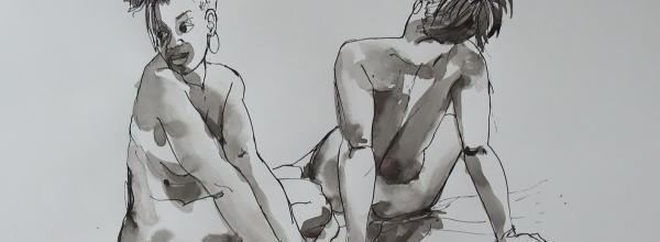 Vendredi - Deux poses assises