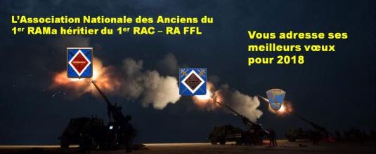 * Voeux de l'Association Nationale des Anciens du 1erRAMa