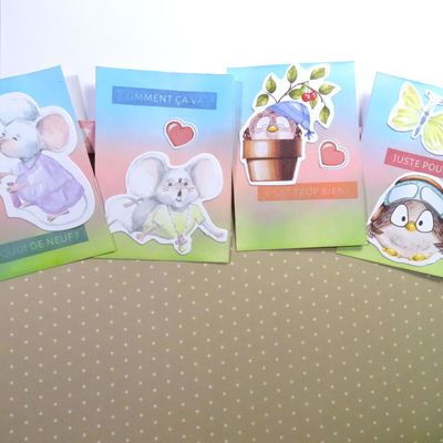 ATC animaux rigolos .