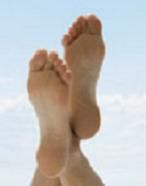 Conversation avec mes pieds