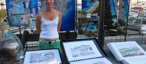 Cassis: Hélène Havlik, globe-croqueuse de l'Extrême-orient