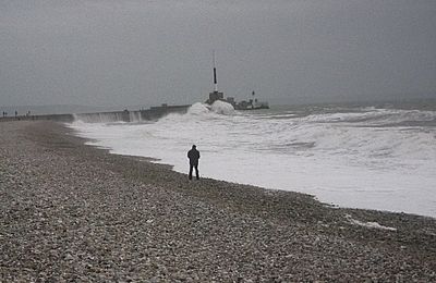 La tempête Christian au Havre octobre 2013
