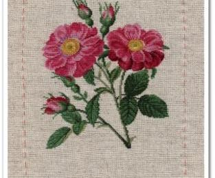 Montage de mes broderies