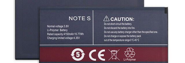 Batteria per CUBOT note S smartphone Mobile Cell phone - note_S (4150mAh /15.77Wh) batteria di ricambio