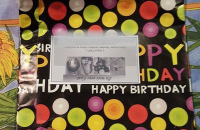 EB - Les petits cadeaux de ma soeur Pascale pour mon anniversaire...