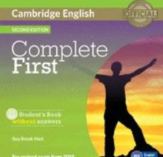 [Kindle] COMPLETE FIRST CERTIFICATE FOR SPANISH SPEAKERS STUDENT S BOOK WITHOUT ANSWERS WITH CD-ROM 2ND EDITION descargar gratis