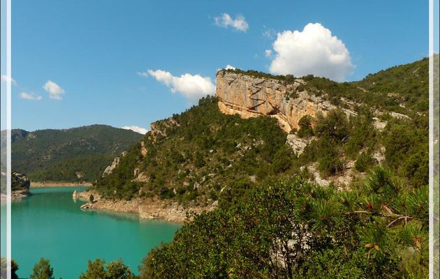  Mont Rebei : ce que je n'aurai pas descendu et donc pas monté cette année, les "escaleras" - Aragon/Catalogne - Espagne