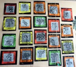 Exposition arts visuels arbres et forêt