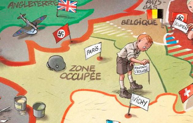 Ligne Maginot / ligne de démarcation