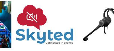  Skyted 320 : amplifier la voix et éliminer les bruits ambiants lors d'appels téléphoniques 