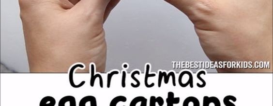 Idée pinterest pour le marché de noël : des personnages avec des boîtes d'oeufs