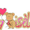 488- Souris coeur
