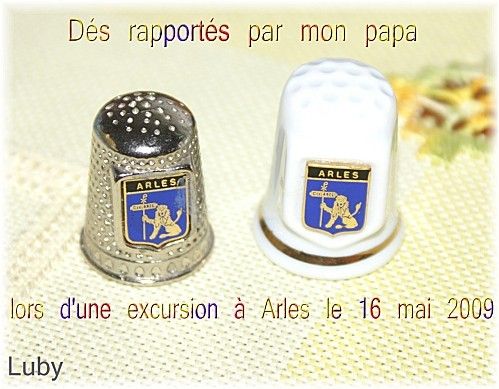 Cadeaux reçus => Arles et Sicile