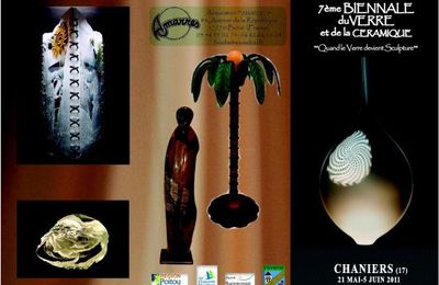 7ème Biennale du verre et de la céramique de Chaniers