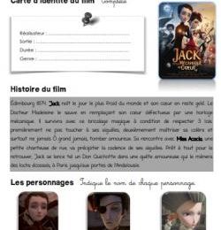 Cinéma à l'école - traces écrites