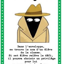 L'élève mystère