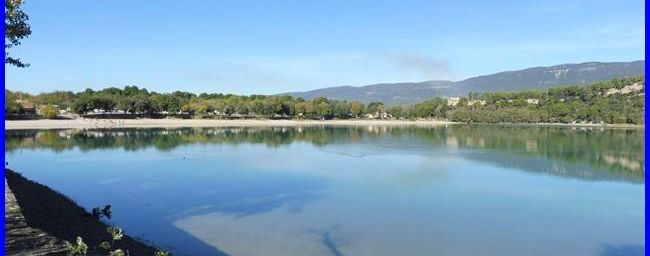 Luberon, l'étang de la Bonde