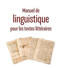 Téléchargement gratuit de vrais livres Manuel de linguistique pour les textes littéraires