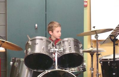 Les percussions...