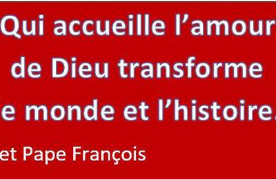 Tweet du Pape - Qui accueille...