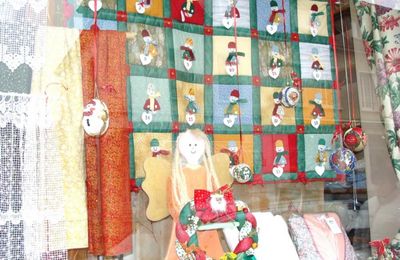 vitrine décorée...