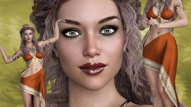 Kassandra : Tube femme Grèce antique