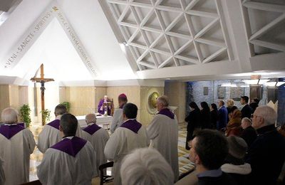 Messe à Sainte-Marthe : demander la grâce de la honte - VA