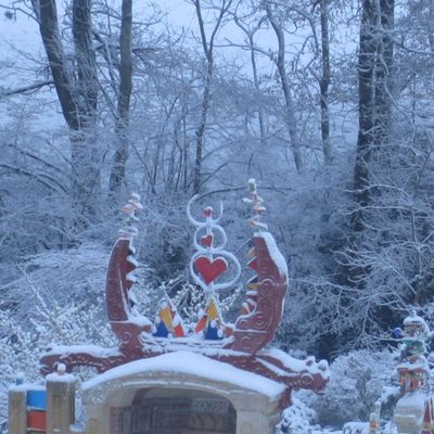 Jardin des plus de 2000 cœurs année après année...