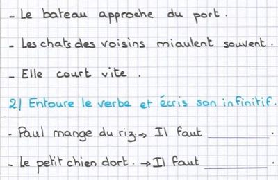 Exercices de révisions Grammaire n°2