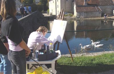 Peintres en bord de Seine...